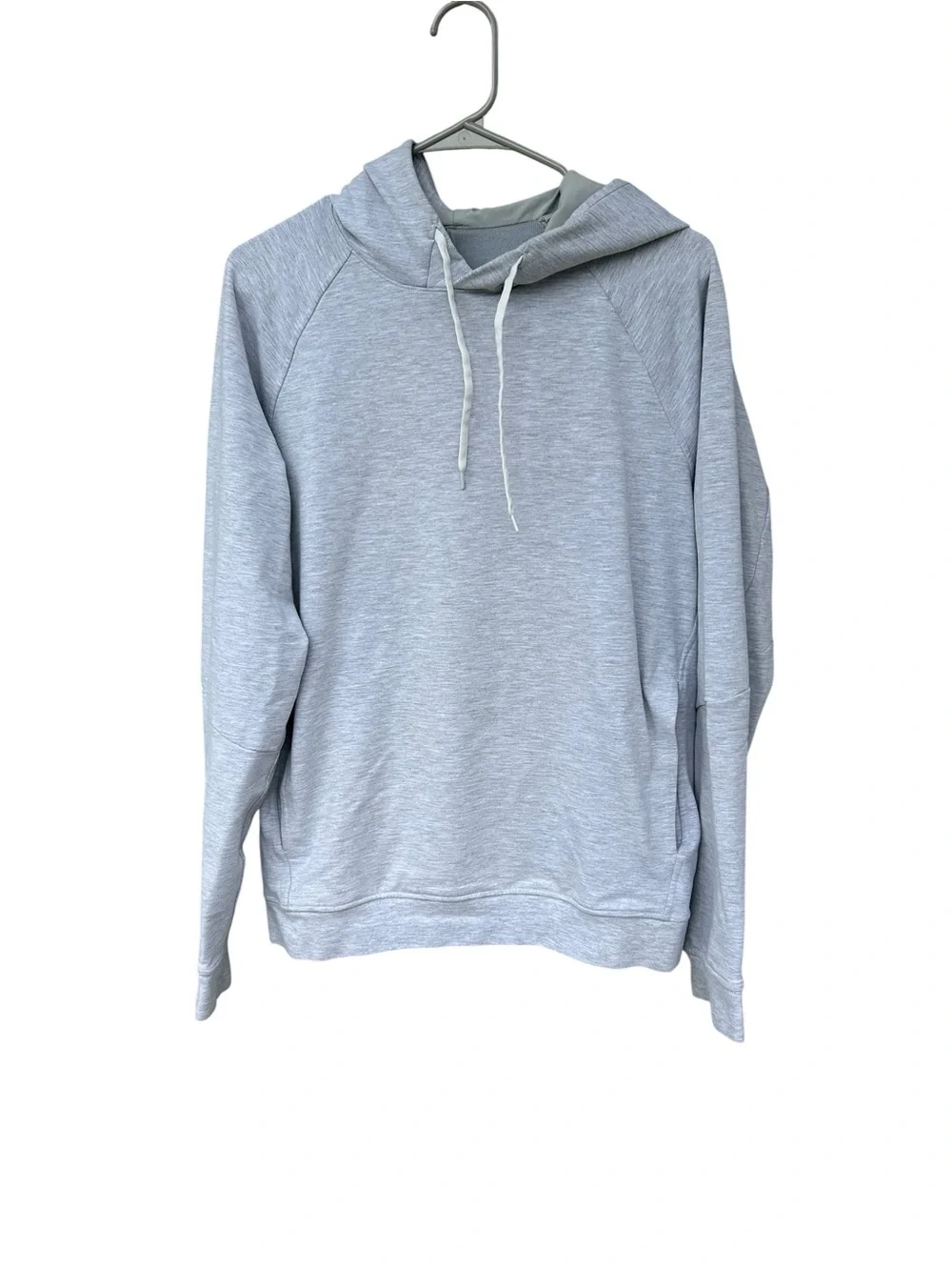 Lululemon Men’s City Sweat Pullover Hoodie - Size Medium - Light Gray - Picture 2 of 7